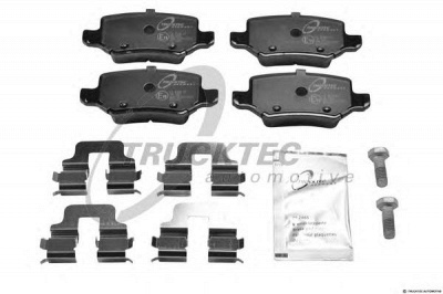 TRUCKTEC AUTOMOTIVE 0235147 -  Комплект тормозных колодок, дисковый тормоз